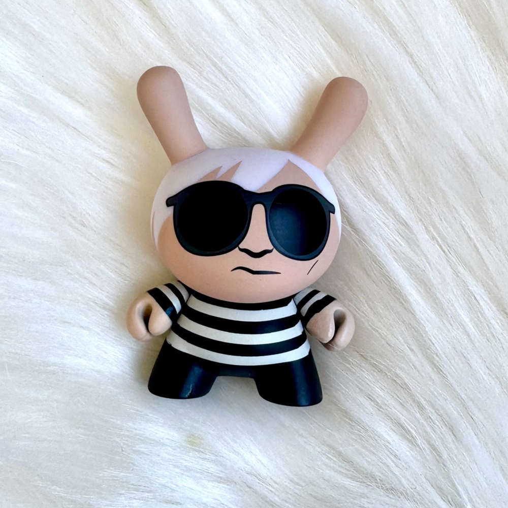 Kidrobot Dunny Andy Warhol Series Collectible Figurine
